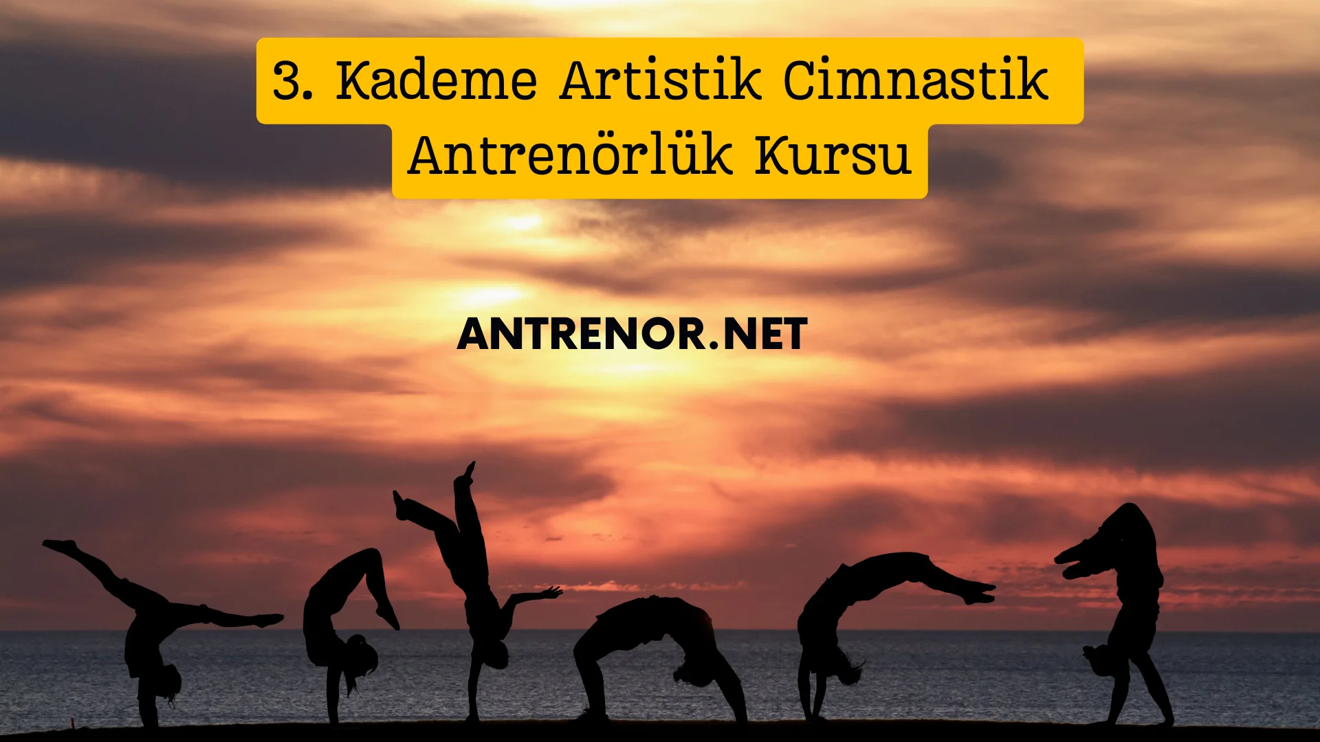 3. Kademe Artistik Cimnastik Antrenörlük Kursu İstanbul Şubat 2024